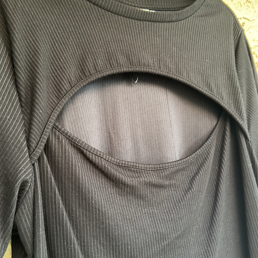 AVA & VIV Ribbed Blouse - Picture 4 of 6
